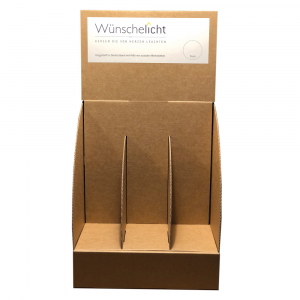 Display aus Kraftkarton (unbefüllt)