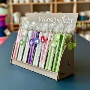 MDF Display hellgrau (unbefüllt)