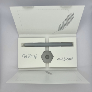 Brieflicht NEU / Geschenkbox für die Trauer