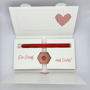 Brieflicht NEU / Geschenkbox für die Liebe