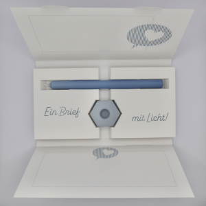 Brieflicht NEU / Geschenkbox für die Freundschaft