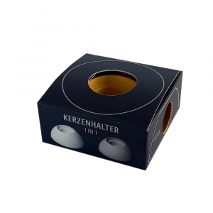 Kerzenhalter 1 IN 1 ( VE 10 Stück) Gelb