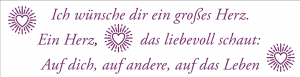 Großes Herz / 12 er VE