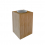 Holzkerzenständer Quader Eiche 6er-Set