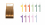 Das Farbpaket von Wünschelicht inkl. eines Kraftkarton Displays bestehend aus 110 Kerzen gemischte Titel